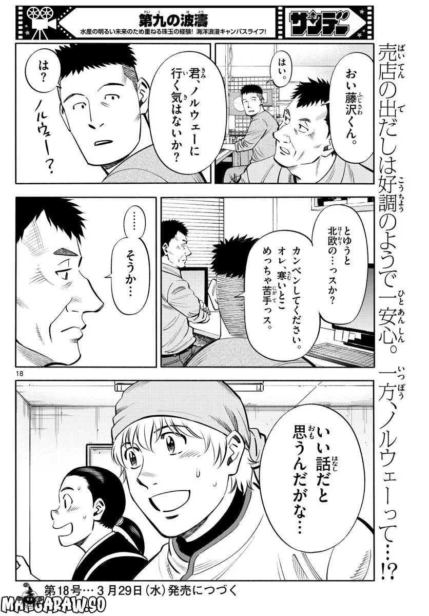 第九の波濤 第232話 - Page 18