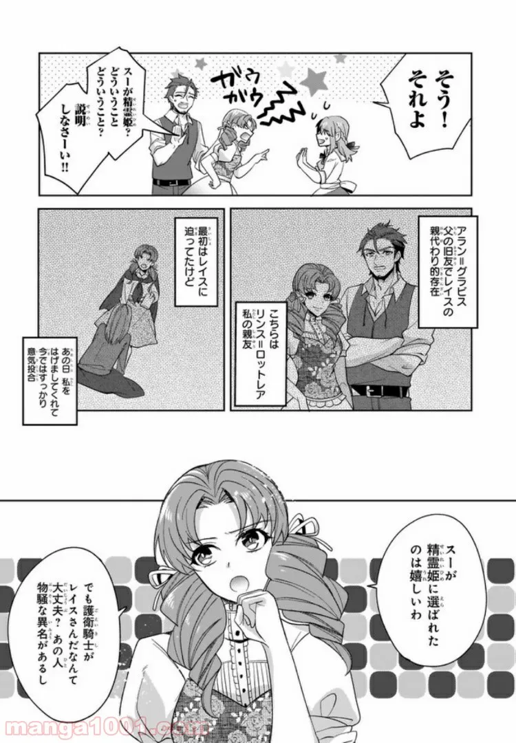 幼馴染みで悪魔な騎士は、私のことが大嫌い 第2.2話 - Page 4