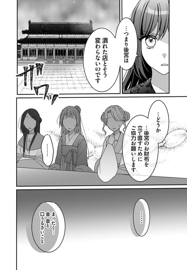 後宮の黒猫金庫番 第4.2話 - Page 4