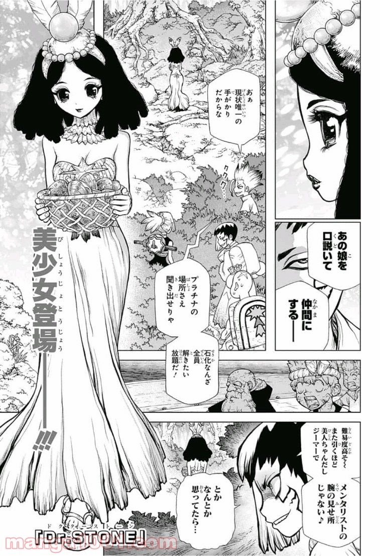 ドクターストーン – DR. STONE 第105話 - Page 1