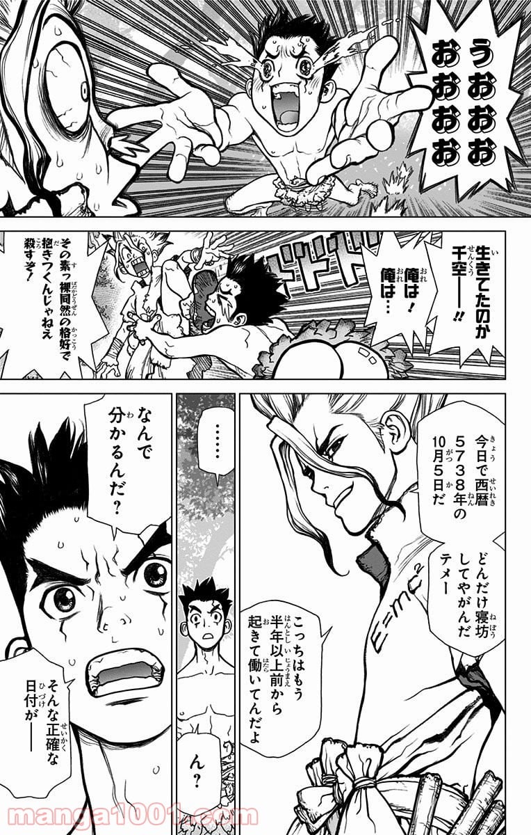 ドクターストーン – DR. STONE 第1話 - Page 47