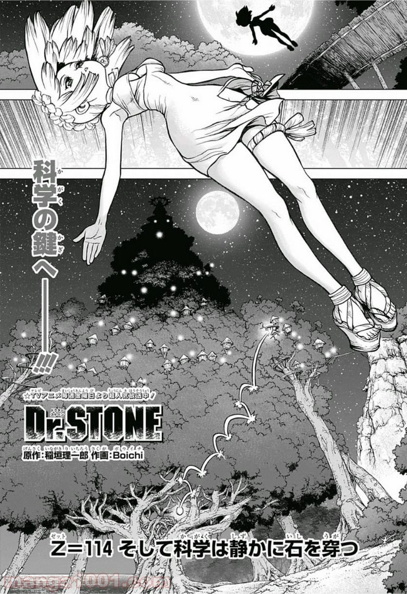 ドクターストーン – DR. STONE 第114話 - Page 1