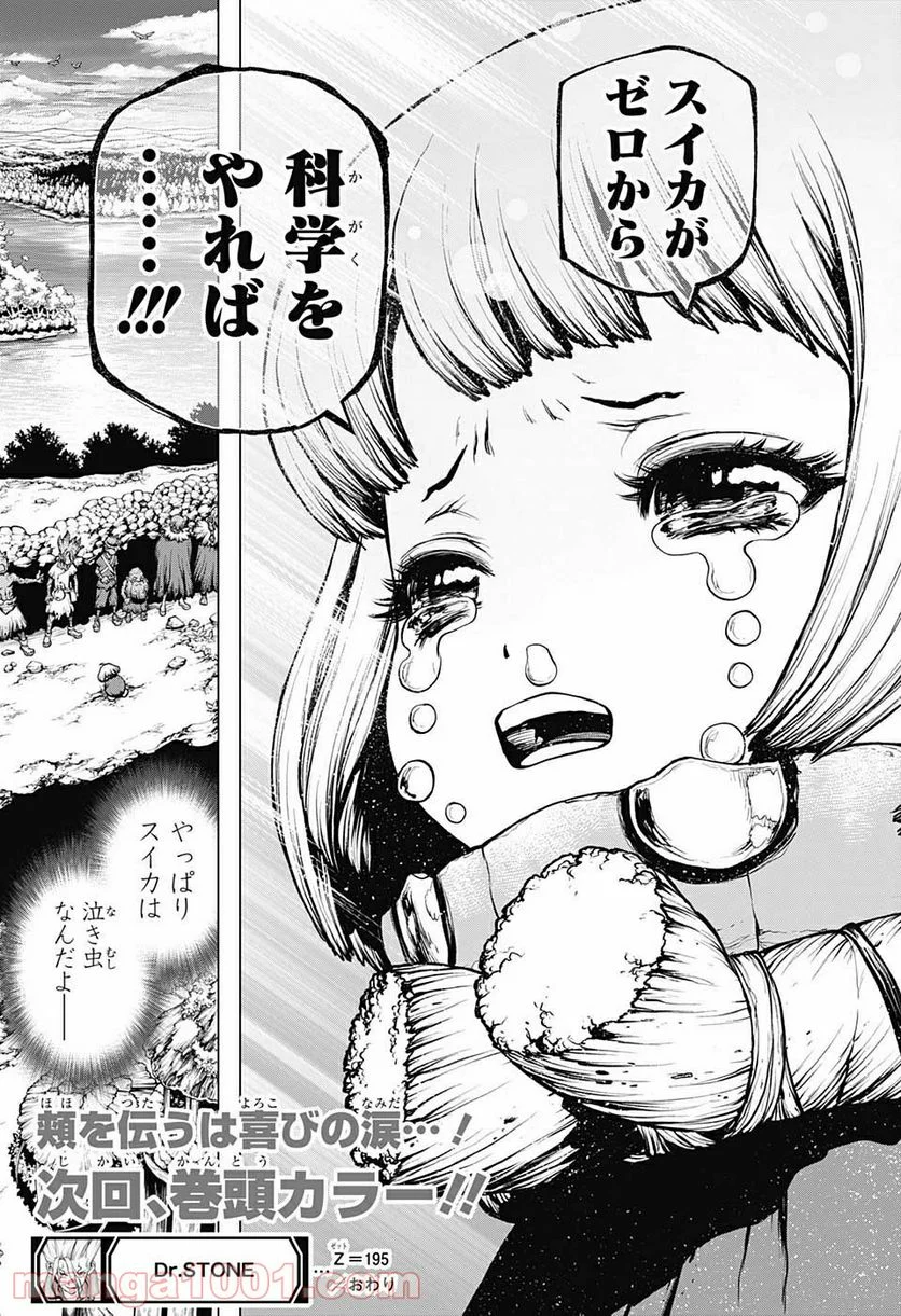 ドクターストーン – DR. STONE 第195話 - Page 19