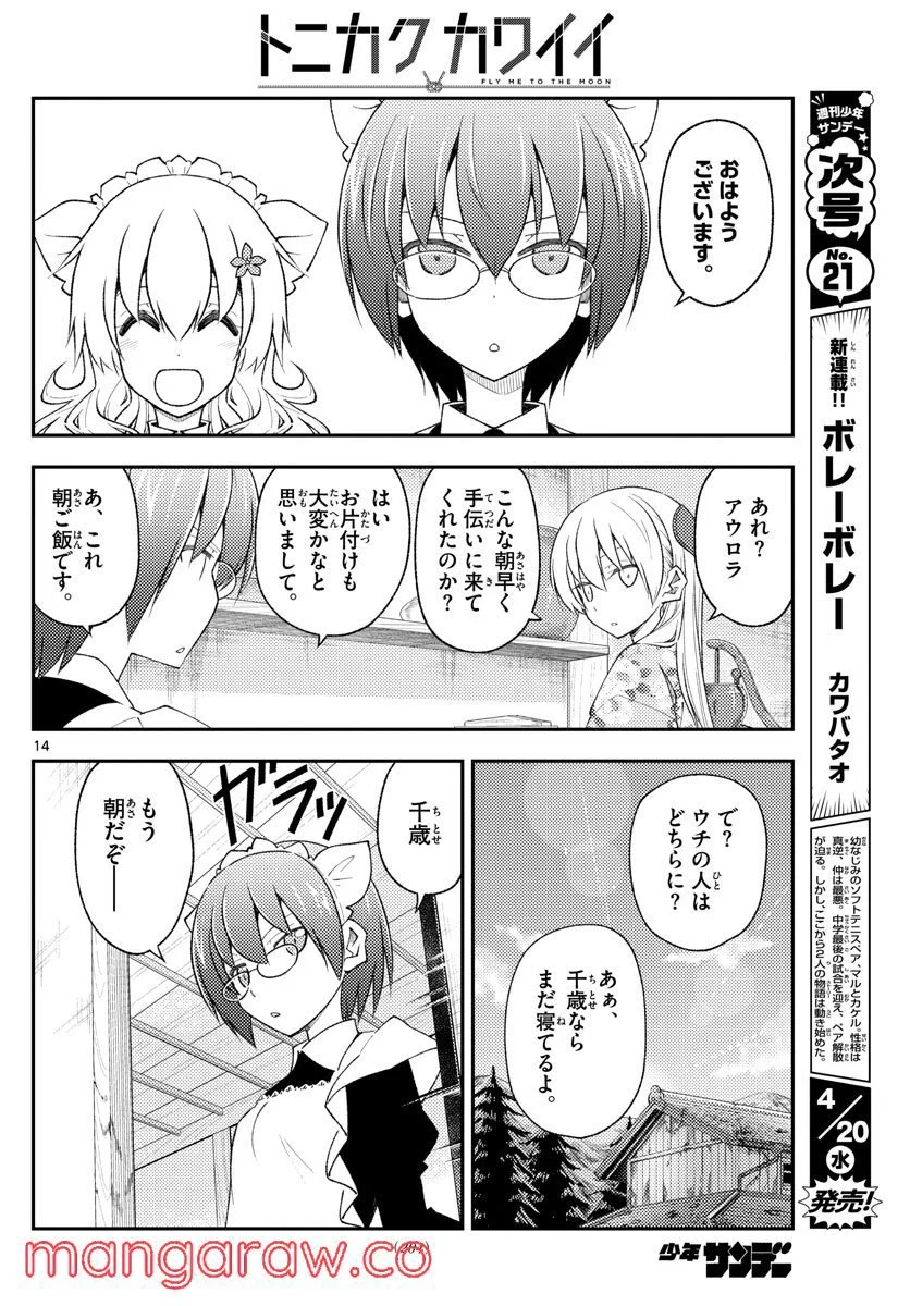 トニカクカワイイ 第187話 - Page 14