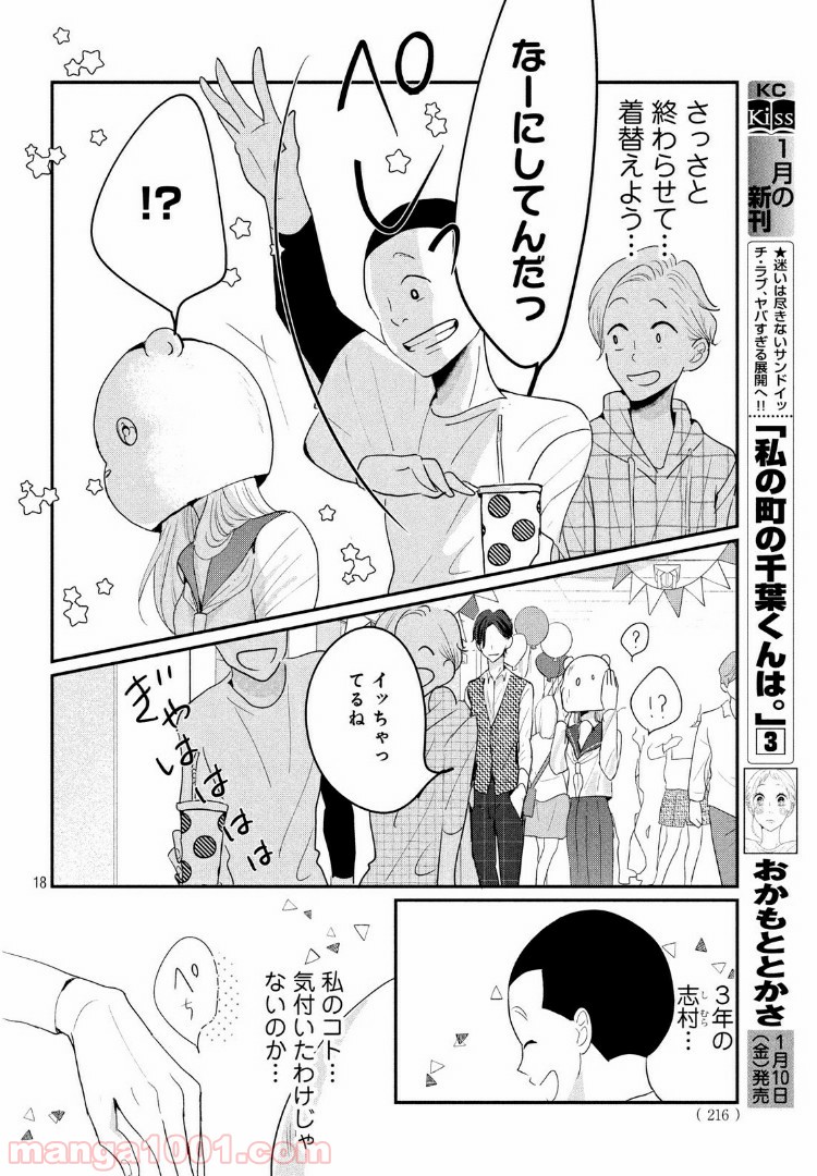 私の町の千葉くんは。 第21.2話 - Page 1