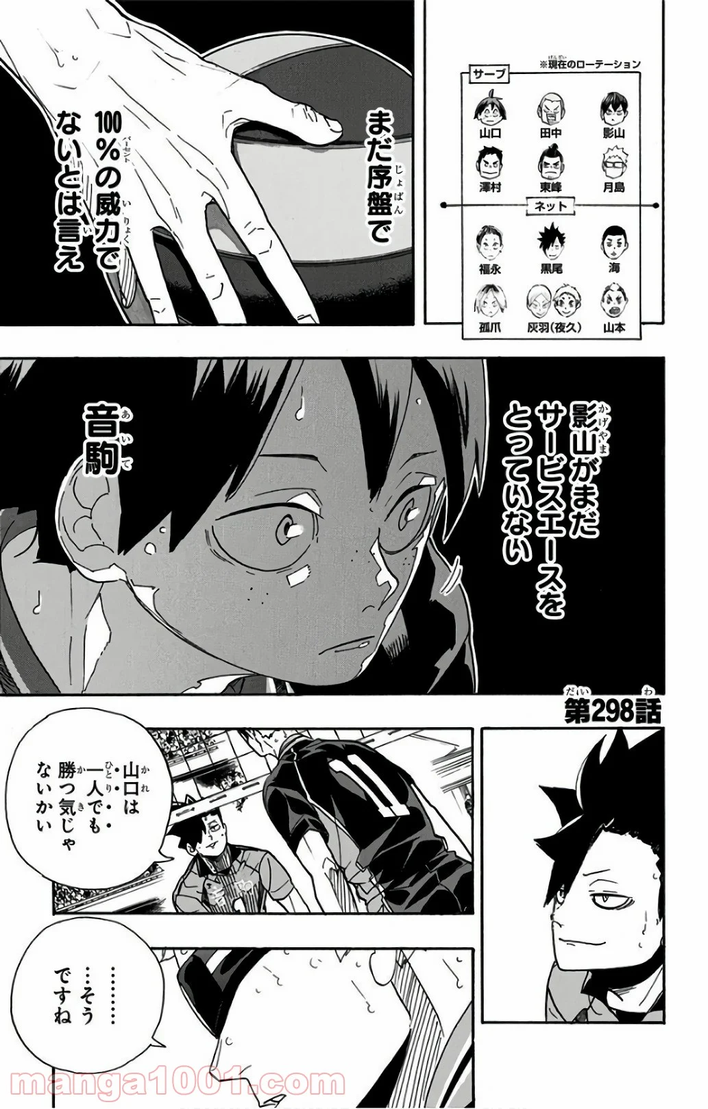 ハイキュー!! 第298話 - Page 1