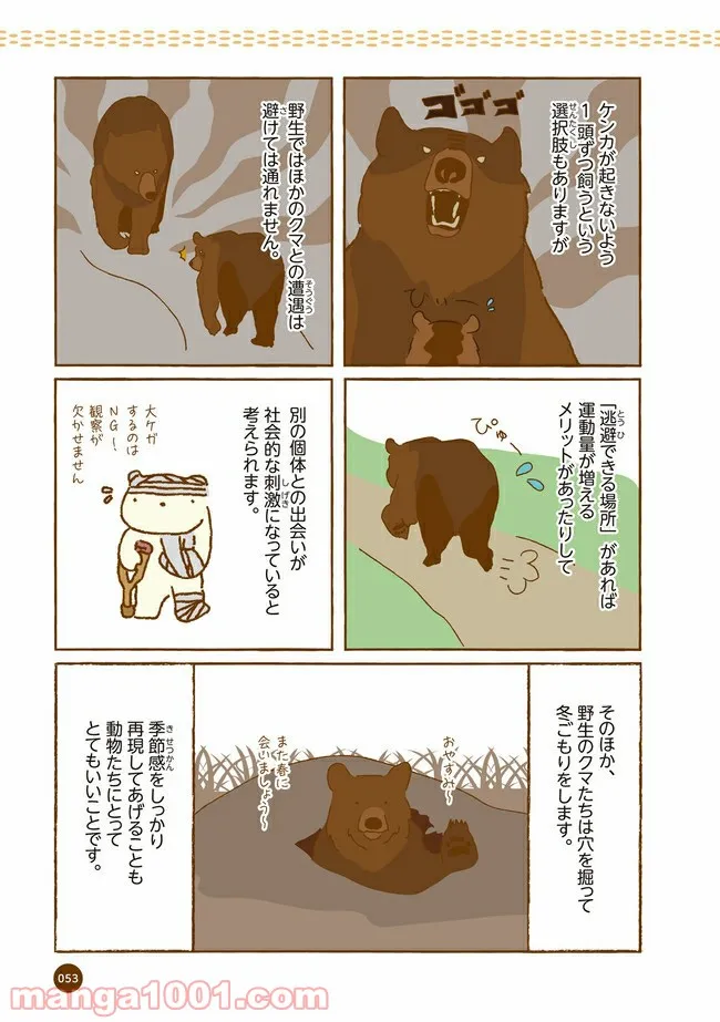 クマが肥満で悩んでます　動物園のヒミツ教えます 第6話 - Page 6