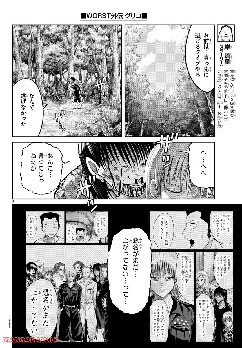 WORST外伝 グリコ 第180話 - Page 4