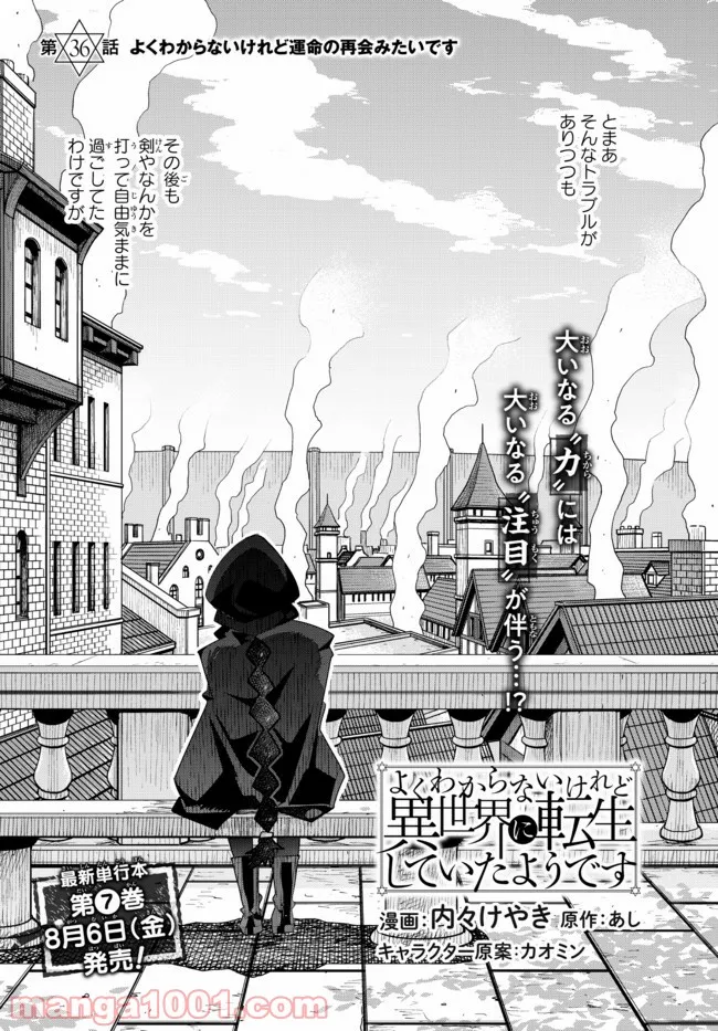 よくわからないけれど異世界に転生していたようです - 第36.1話 - Page 7