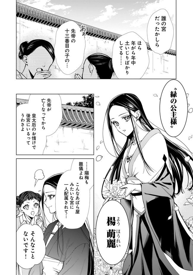 百花娘々奮闘記～残念公主は天龍と花の夢を見る～ 第1.1話 - Page 8