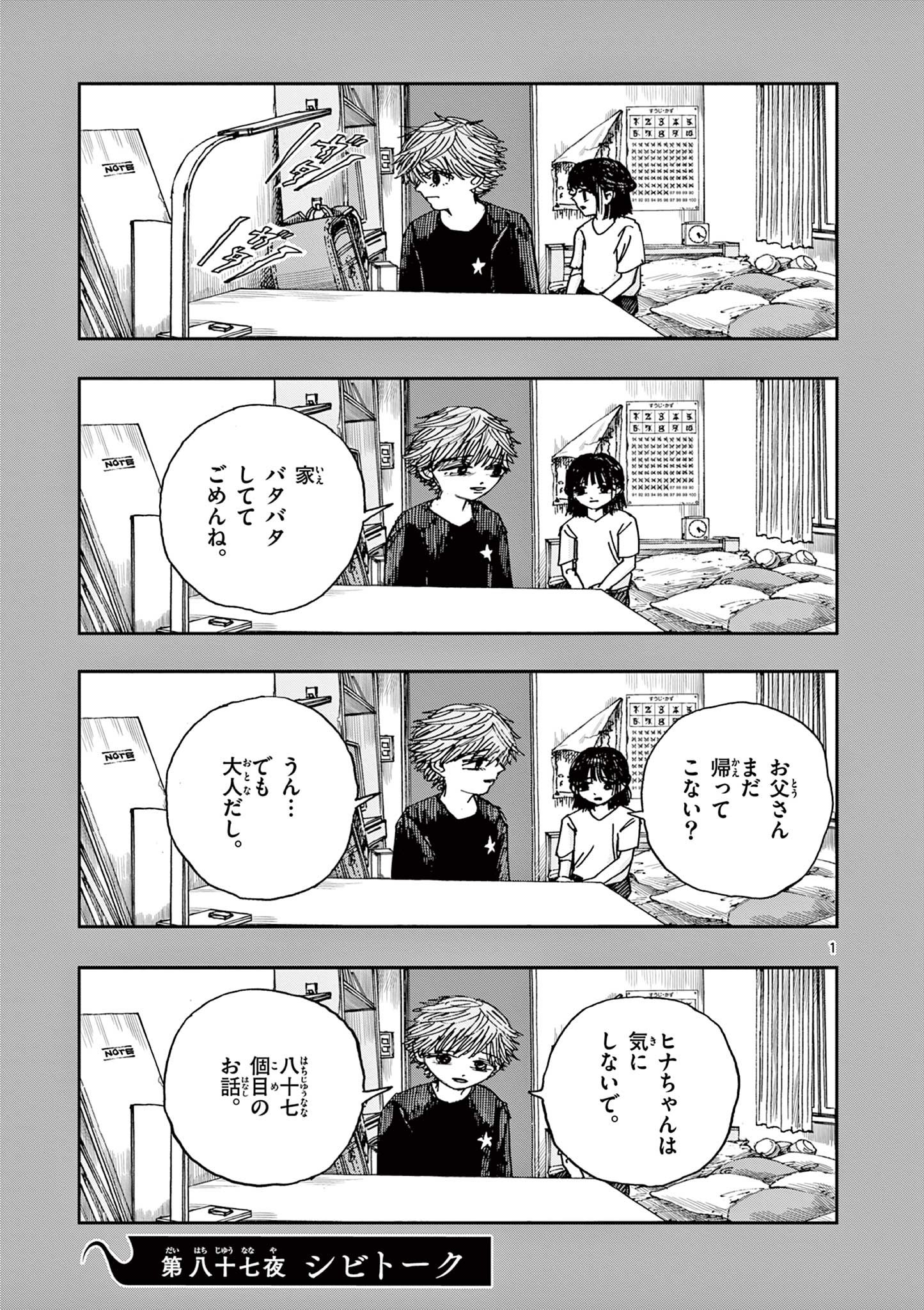 僕が死ぬだけの百物語 - 第87話 - Page 1