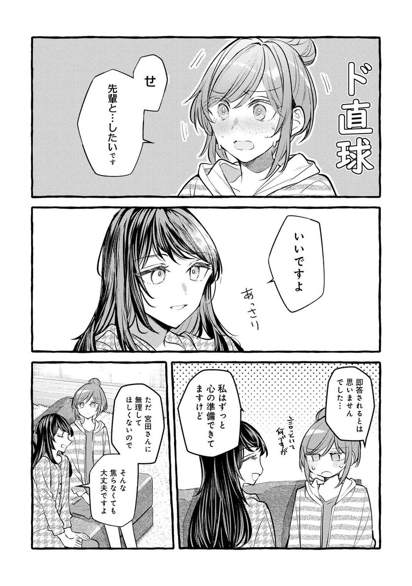 先輩、美味しいですか？ 第18話 - Page 14