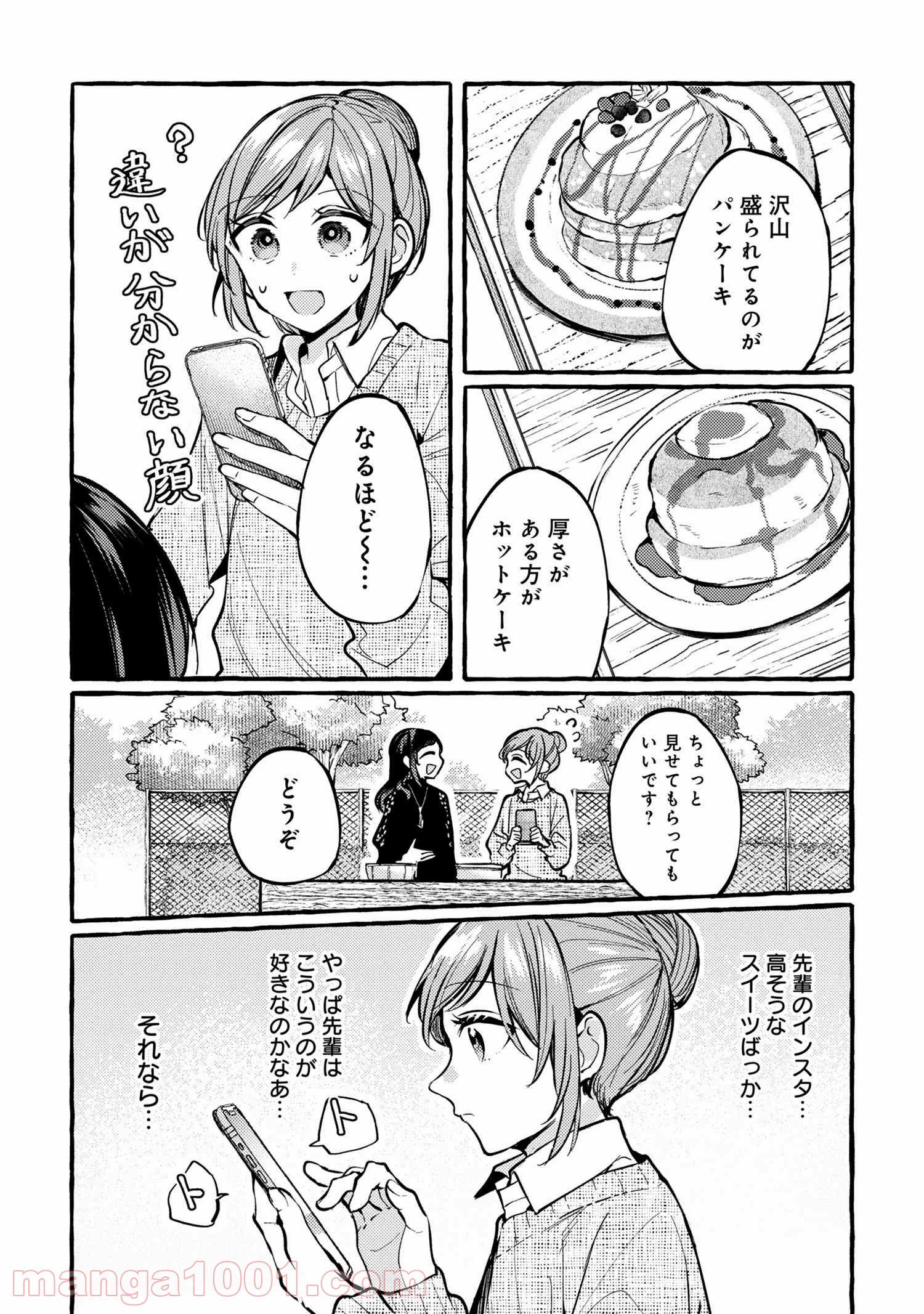 先輩、美味しいですか？ 第4話 - Page 2