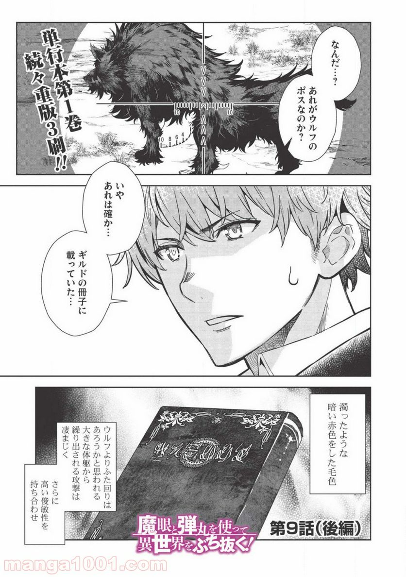 魔眼と弾丸を使って異世界をぶち抜く! - 第9.6話 - Page 1