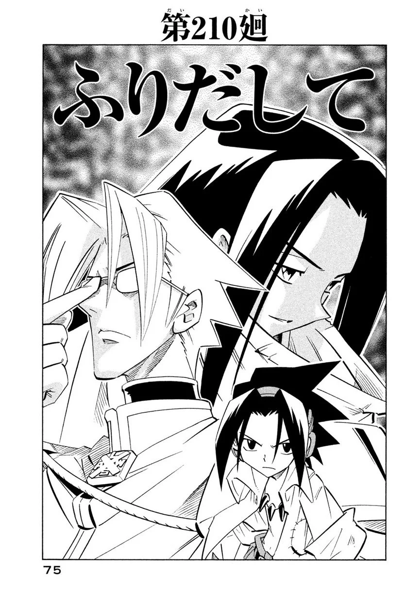 SHAMAN KING ～シャーマンキング～ KC完結版 第210話 - Page 3