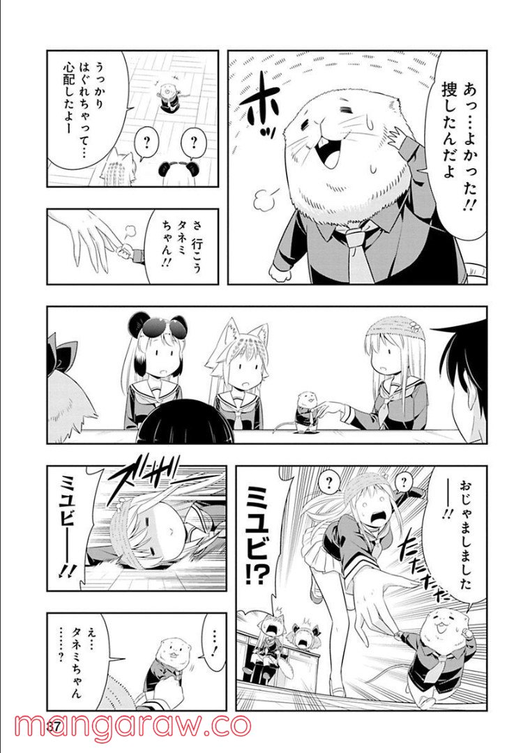 群れなせ！シートン学園 第73話 - Page 17