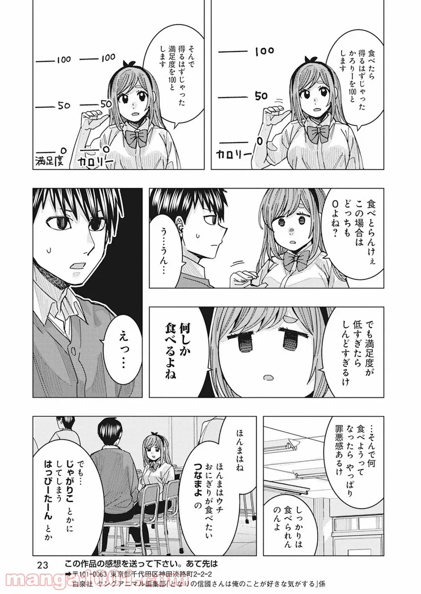 となりの信國さんは俺のことが好きな気がする 第23話 - Page 10