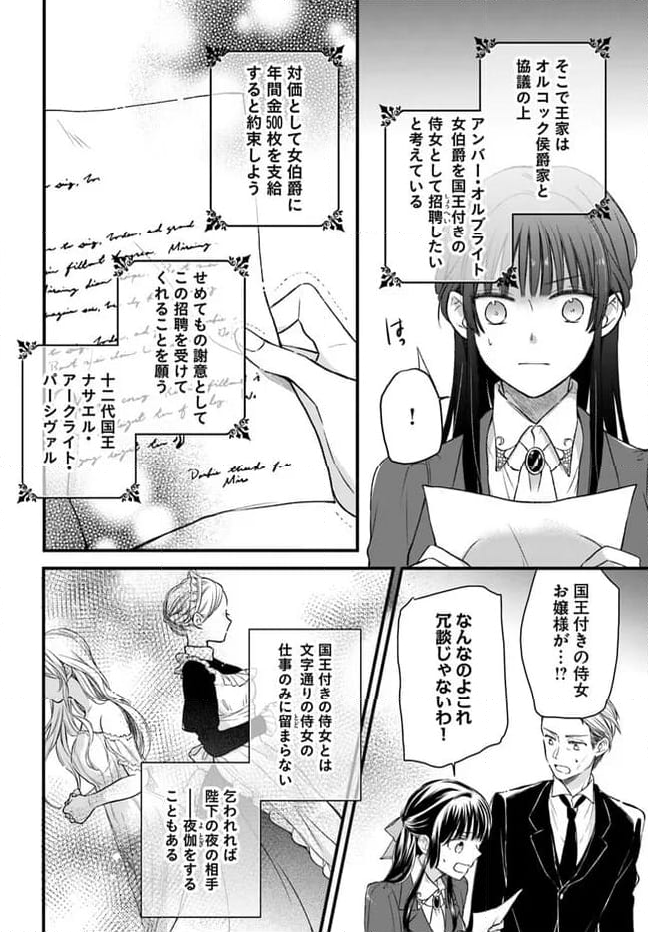 女伯爵アンバーには商才がある！　やっと自由になれたので、再婚なんてお断り 第2.1話 - Page 6