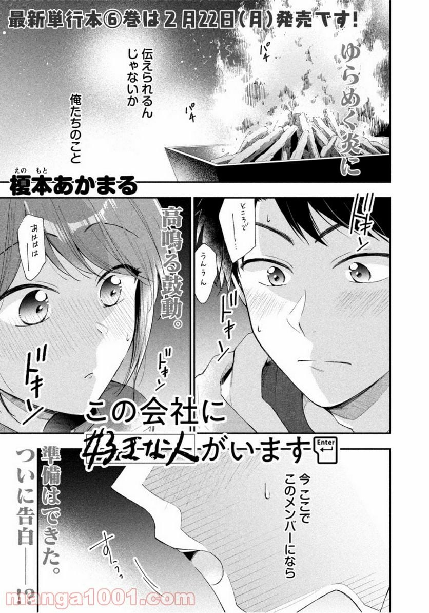 この会社に好きな人がいます 第64話 - Page 1