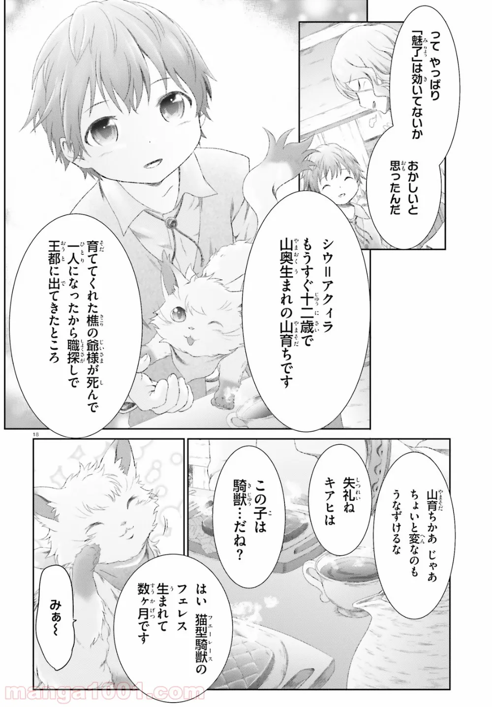 魔法使いで引きこもり？ ～モフモフ以外とも心を通わせよう物語～ 第10話 - Page 18