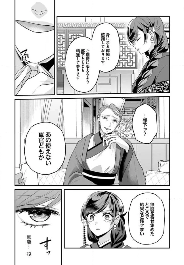 後宮妃の管理人 第38.1話 - Page 3