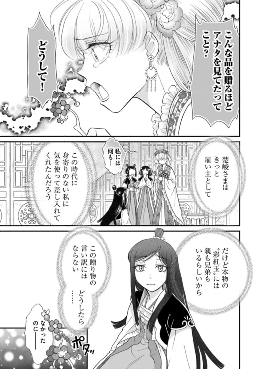 目が覚めると百年後の後宮でした　後宮侍女紅玉 第9.2話 - Page 3