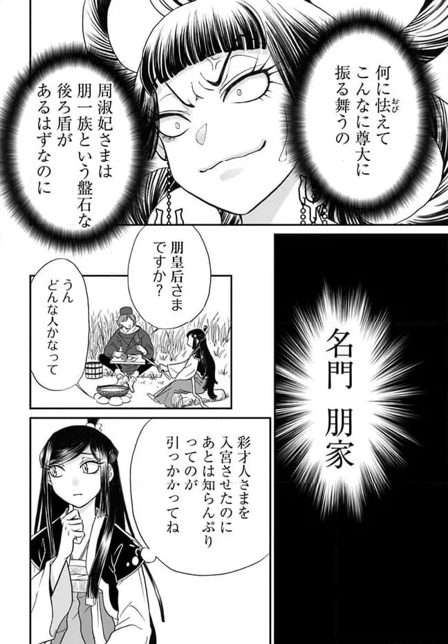 目が覚めると百年後の後宮でした　後宮侍女紅玉 - 第7.3話 - Page 2