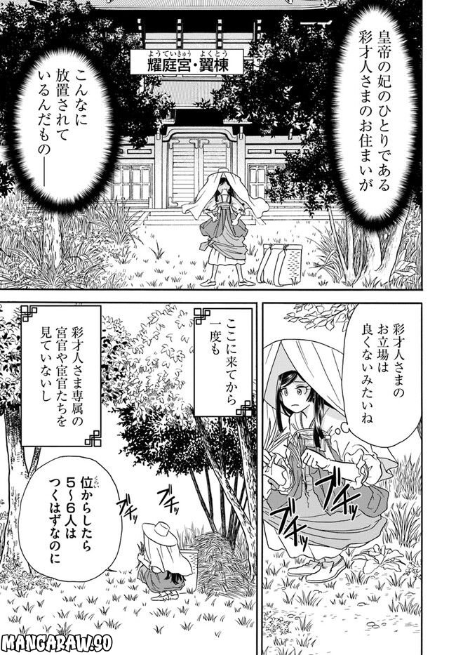 目が覚めると百年後の後宮でした　後宮侍女紅玉 第2.2話 - Page 3