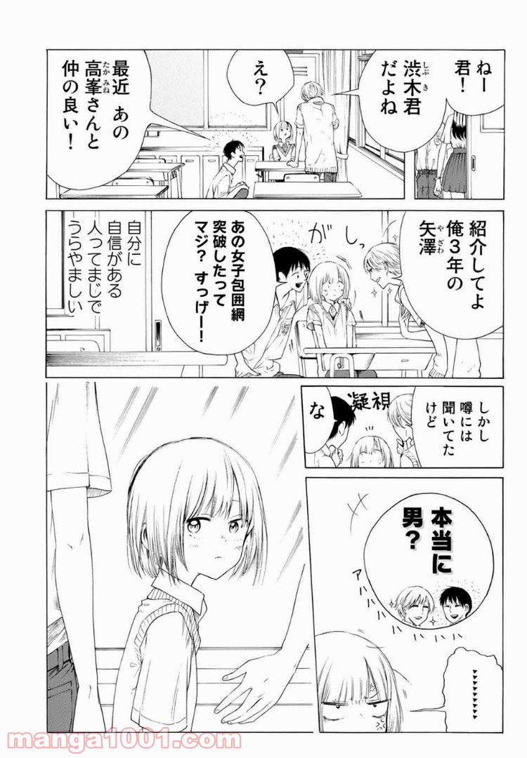 見上げると君は 第8話 - Page 6