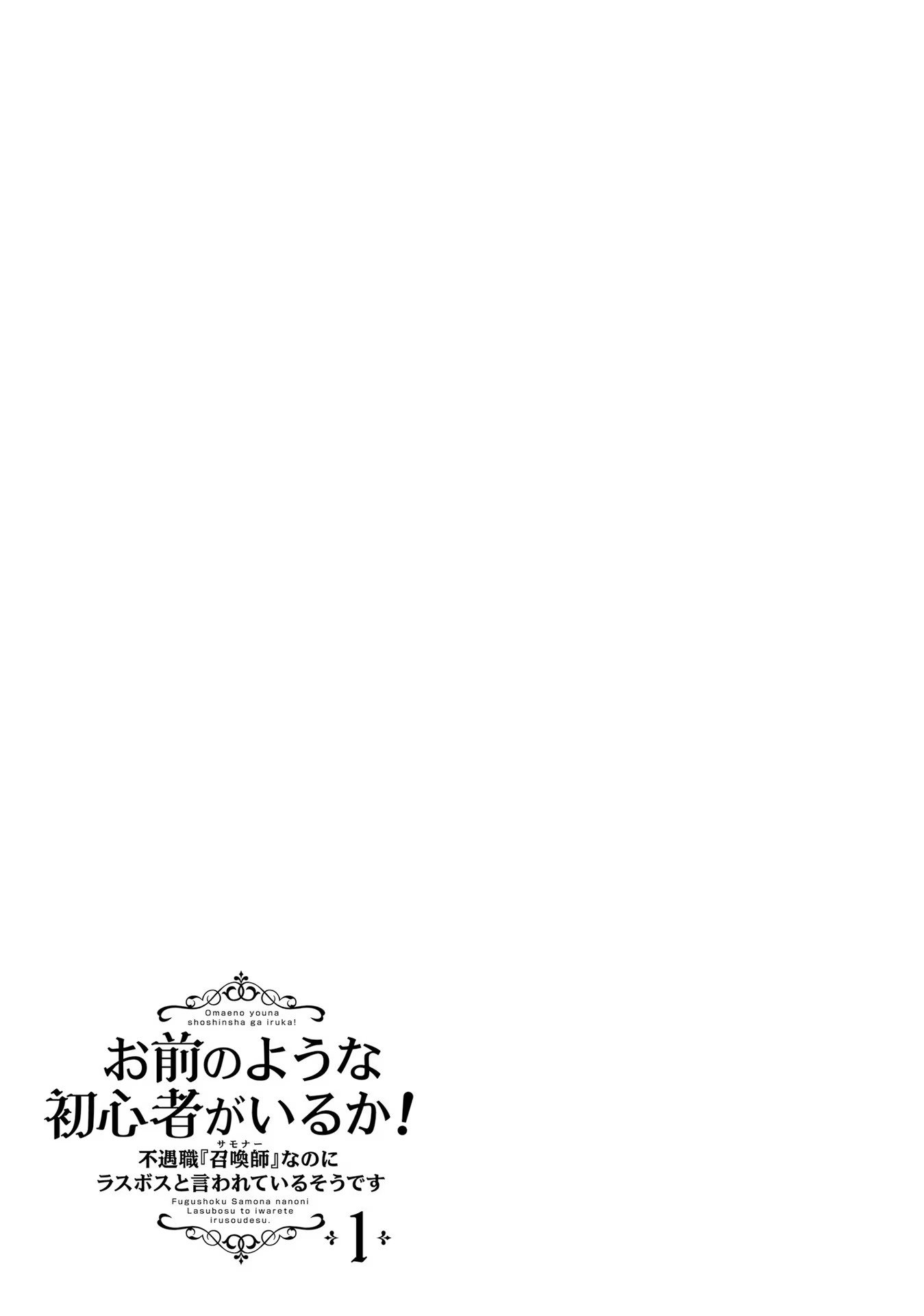 Yet They Call Her The Last Boss お前のような初心者がいるか！ 不遇職『召喚師』なのにラスボスと言われているそうです - 第2話 - Page 25